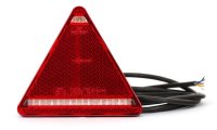 LED Rückleuchte (LINKS) Dreieck 163mm x 144mm (6 Funktionen) LKW Anhänger